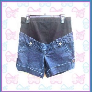 Maternity  Denim Shorts Small